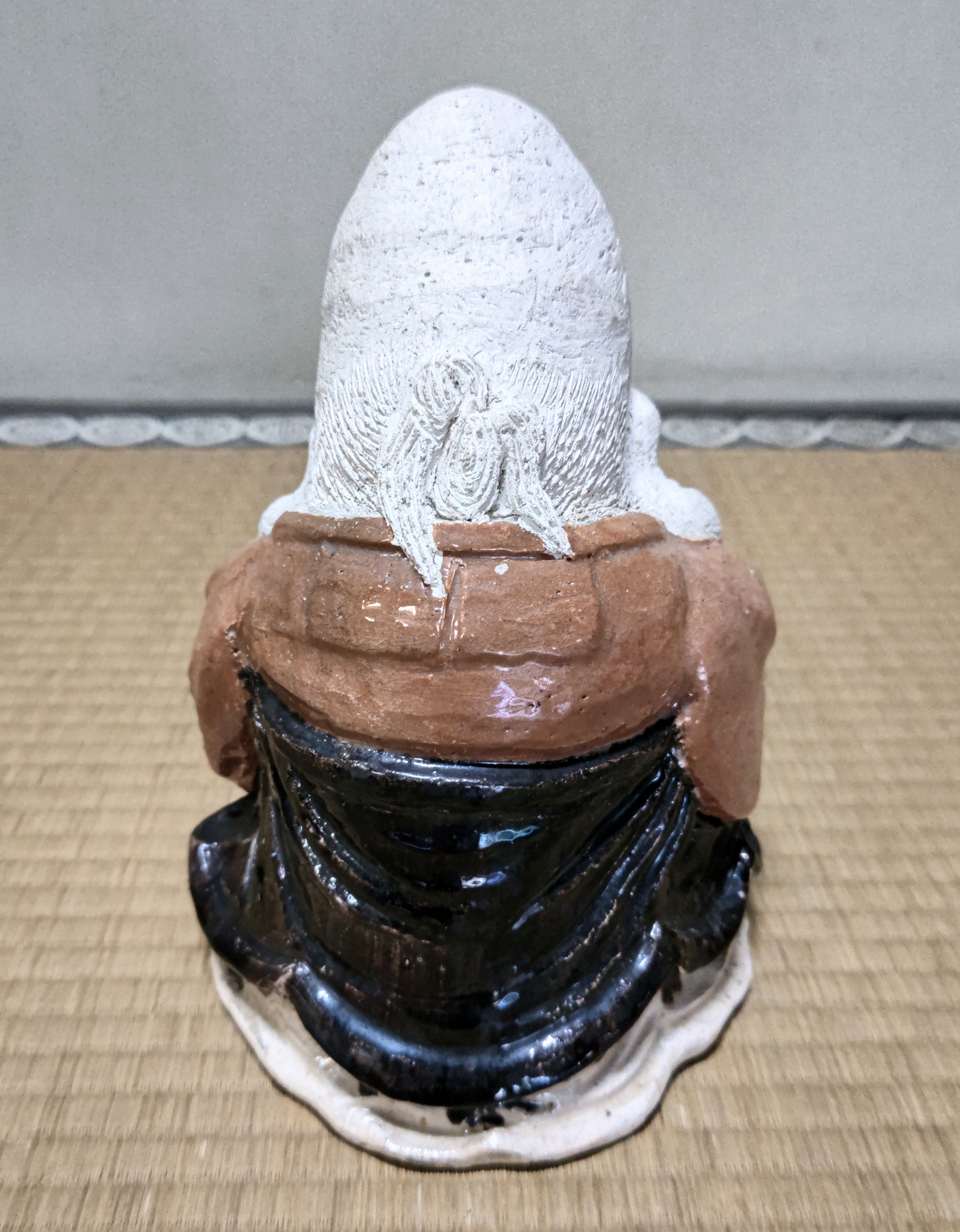 2代仁阿弥道八作 寿老人置物 共箱・即中斎箱 | TSUNAGU東美｜東