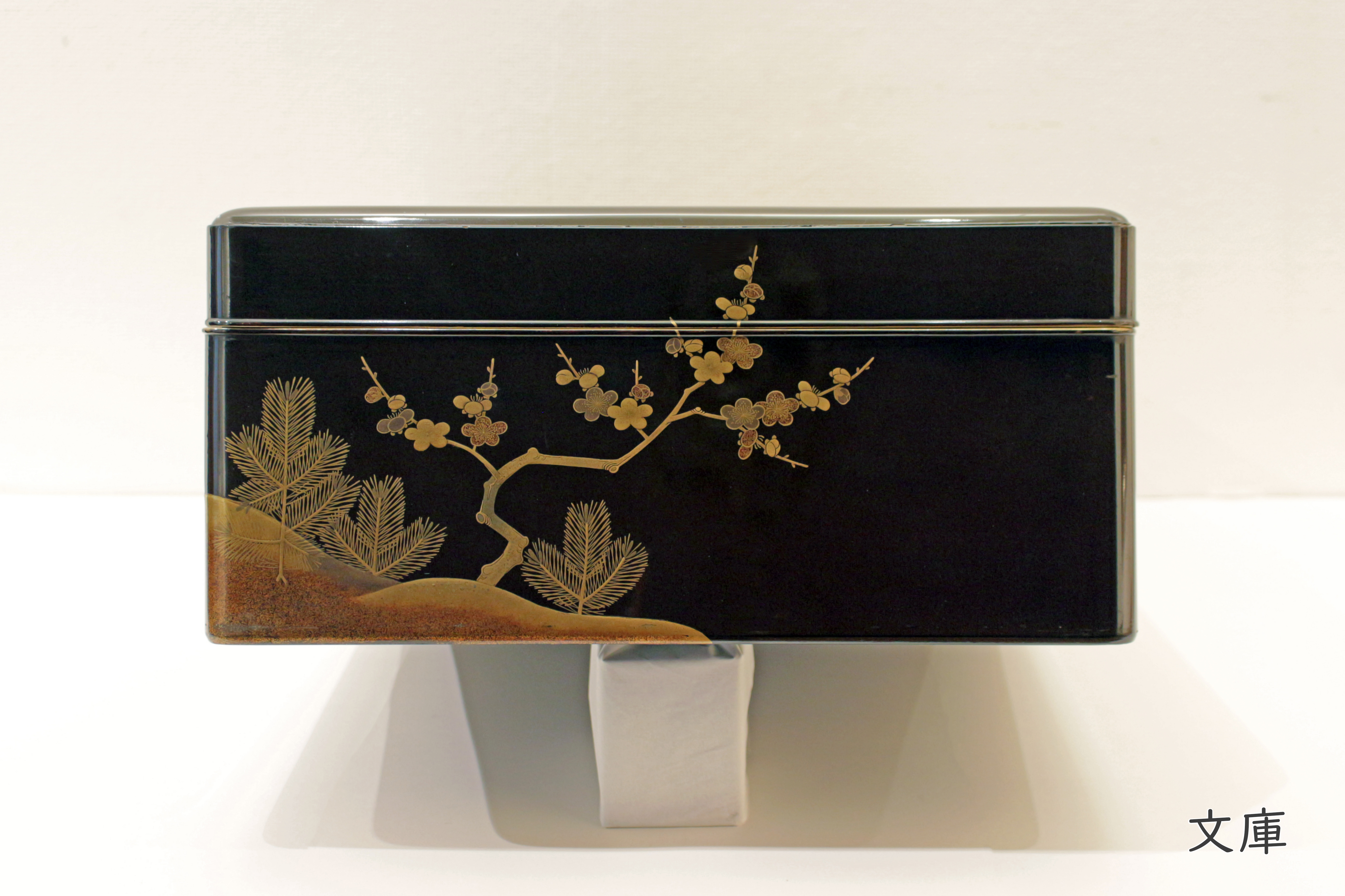 書道具　漆塗　松文蒔絵　硯箱　硯　水孟　筆　まとめて　V　8169 131010_454357049911059356480_9