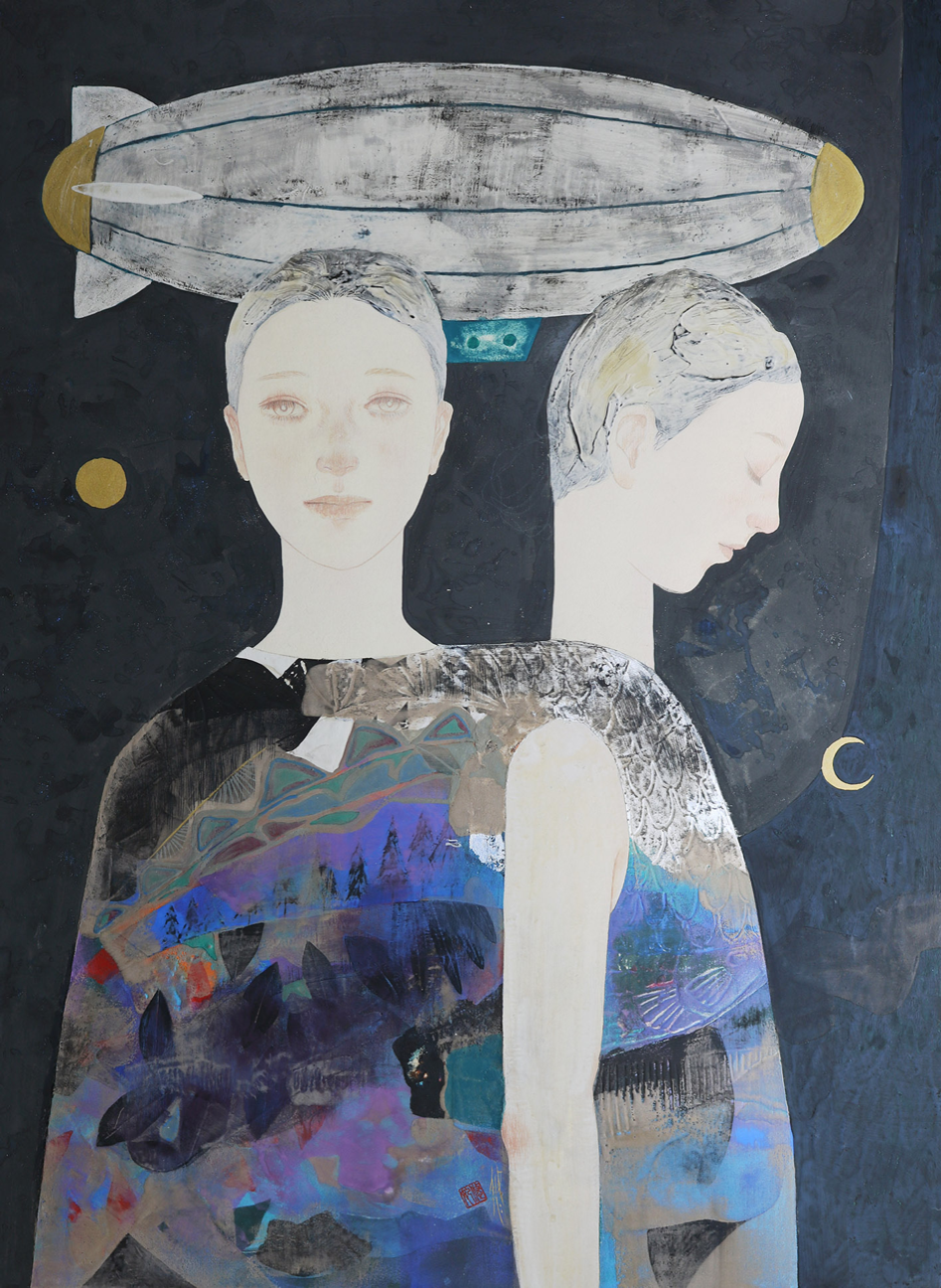 日本画 西岡節子肉筆 日本画 西岡節子肉筆 日本画 西岡節子肉筆 日本画 西岡節子肉筆