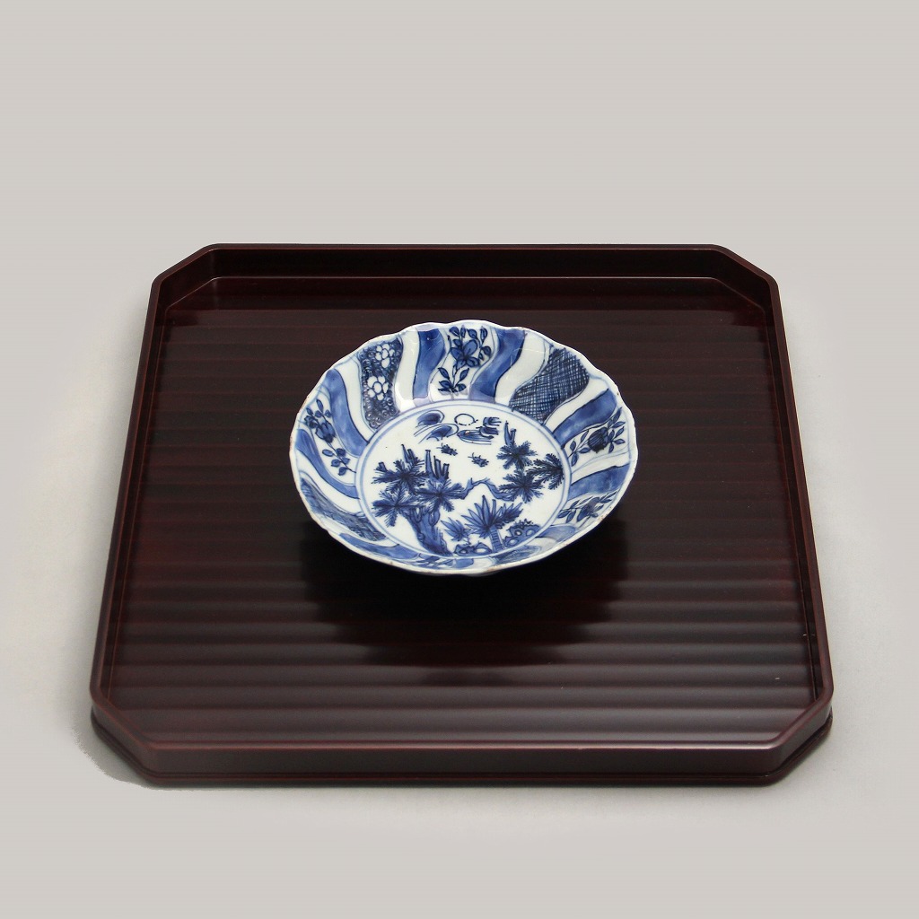 祥瑞舟絵中皿　骨董/磁器　永楽妙全　作 10客売り おまめさん専用 祥瑞舟絵中皿 骨董/磁器 永楽妙全 作 10客売り おまめさん