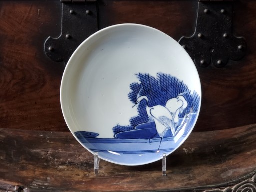 青と白の風景画の皿*7 AA07.01 – Blue and White in the Yuan Dynasty | 青花 元時代