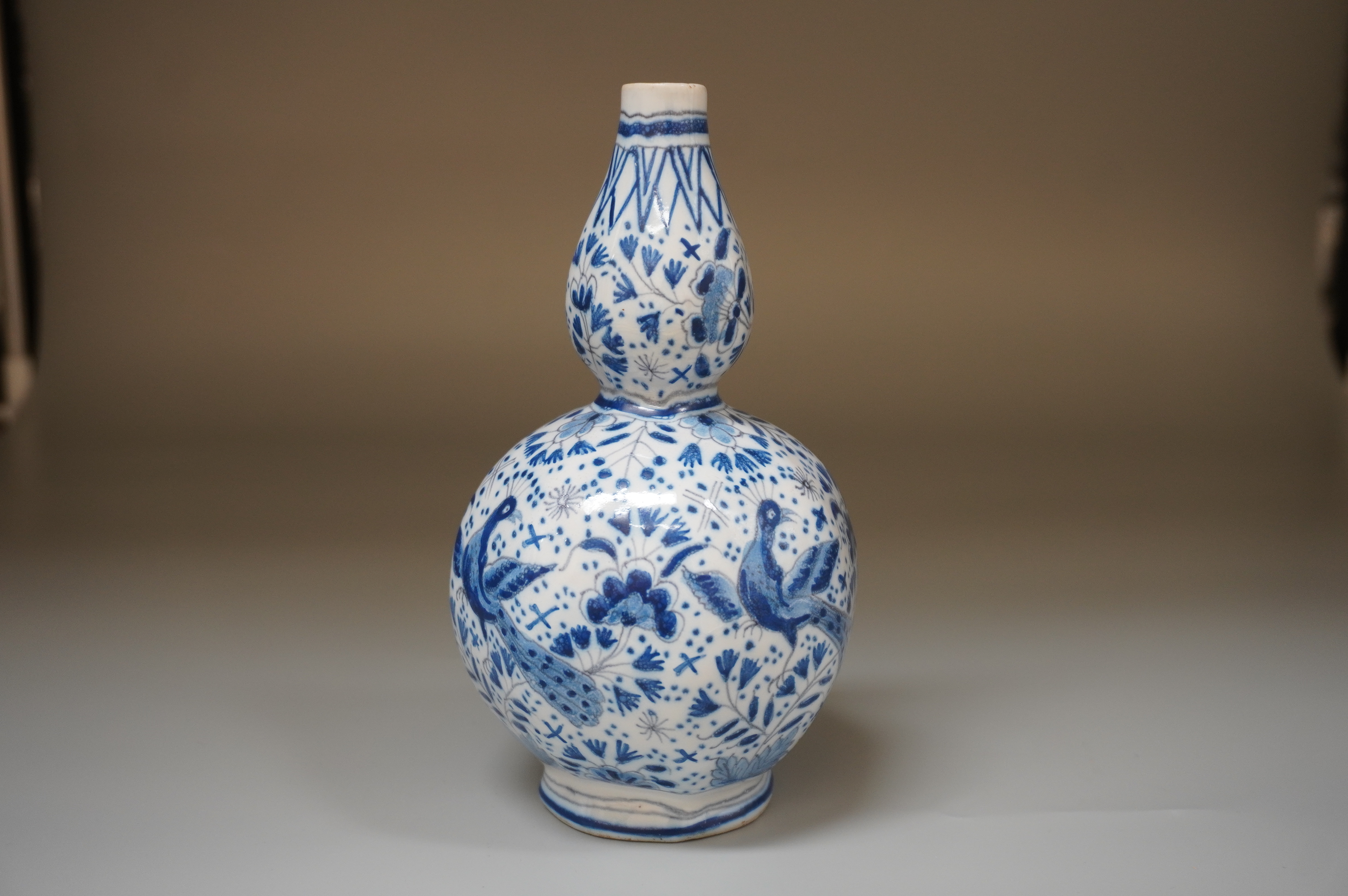 藍阿蘭陀草花絵徳利 | TSUNAGU