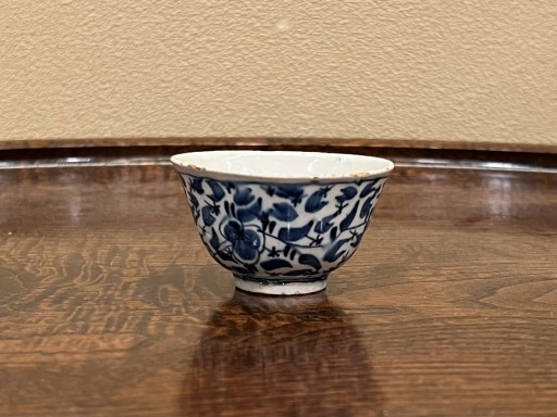 本日限定お値下げ⭐︎古唐津茶碗 古唐津茶碗 唐津焼 時代茶碗 竹節高台 縮緬皺 小振りだが奥高麗