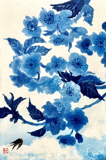 紺青の花 さくら by Meiko Kinoshita | TSUNAGU
