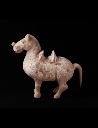 灰陶加彩人物俑 by 漢時代 | TSUNAGU東美｜東美ECモール