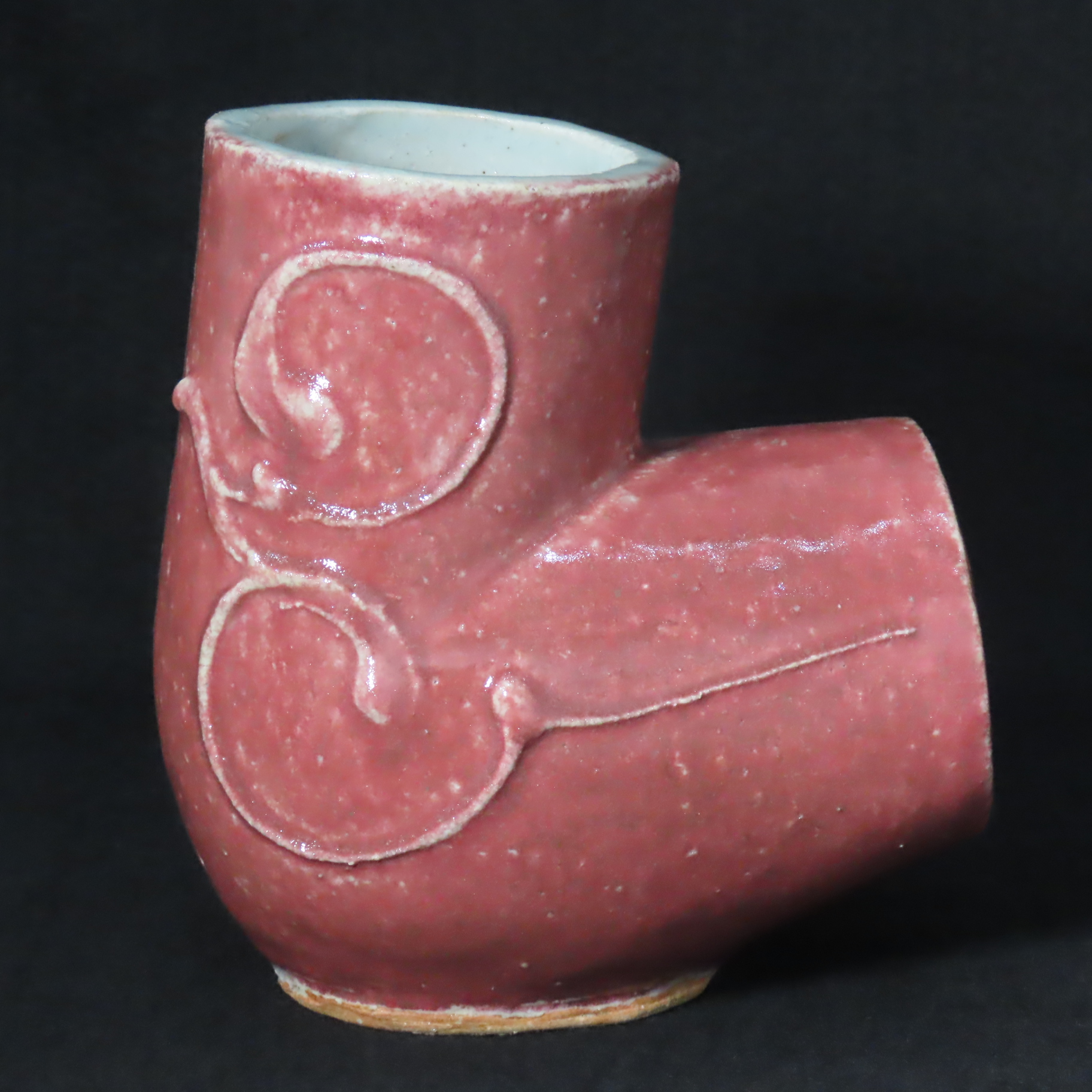 辰砂扁壺 by 河井寛次郎 | TSUNAGU東美｜東美ECモール