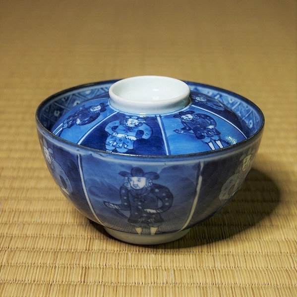 古伊万里 染付南蛮人画蓋物 5客組 | TSUNAGU東美｜東美ECモール