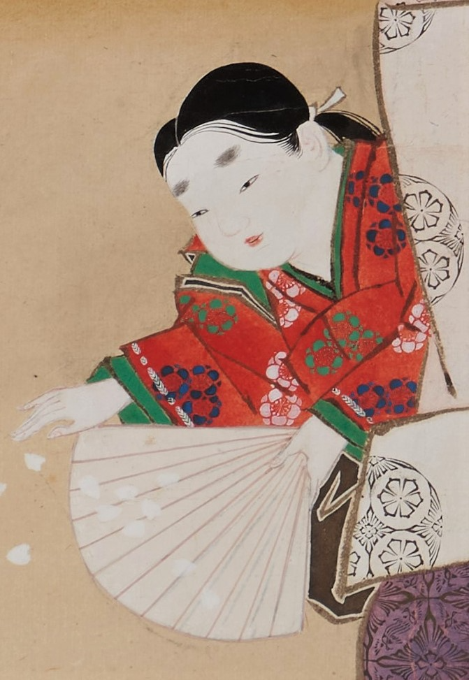 宮中桜図 by 狩野晴川院養信 | TSUNAGU 宮中桜図 by 狩野晴川院養信 | TSUNAGU