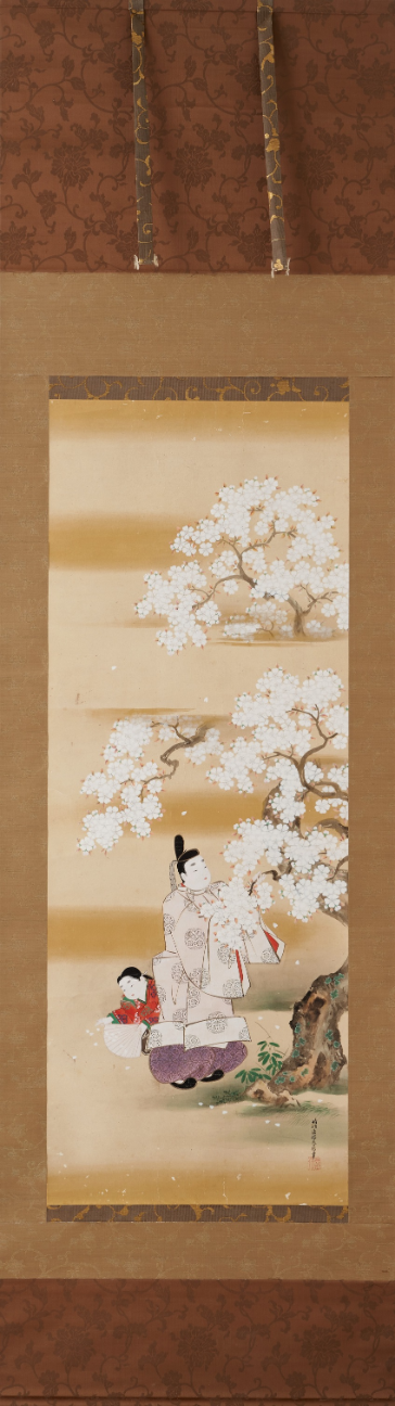 宮中桜図 by 狩野晴川院養信 | TSUNAGU