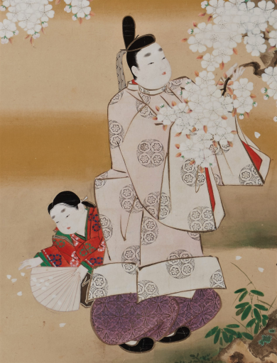【真作】狩野養川院惟信/武内大臣/武内宿禰/掛軸☆宝船☆Z-523 真作】狩野養川院惟信/武内大臣/武内宿禰/掛軸☆宝船☆Z-523